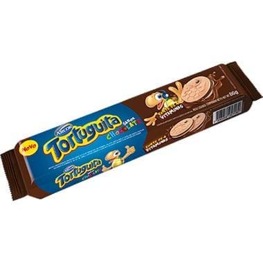 Biscoito Recheado Sabor Chocolate Tortuguita 86g