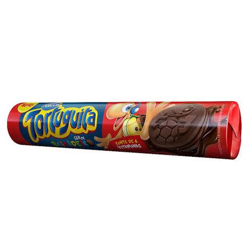 Biscoito Recheado Tortuguita Chocolate 130g - Arcor