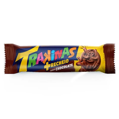 Biscoito Recheado Trakinas Mais Chocolate 126g - Nabisco
