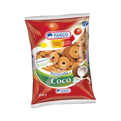Biscoito Rosca de Coco 500g - Panco