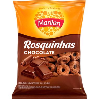 Biscoito Rosquinha Chocolate Marilan 400g