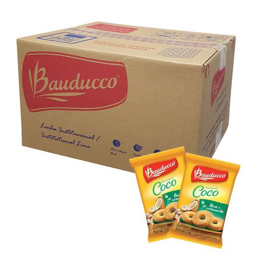 Biscoito Sache Rosca Coco C/400 - Bauducco