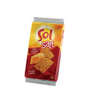 Biscoito Salt Sabor Queijo Sol 150g