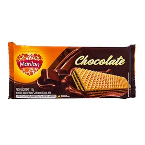 Biscoito Wafer Chocolate Marilan 115g