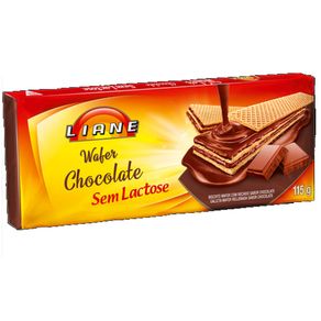 Biscoito Wafer de Chocolate Liane 115g
