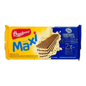 Biscoito Wafer Maxi Cookies Bauducco 117g