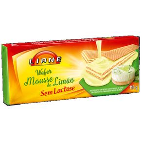 Biscoito Wafer Mousse de Limão Liane 115g