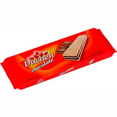 Biscoito Wafer Sabor Chocolate Duchen 140g
