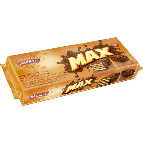 Biscoitooito Bolacha Marilan Max 126gr Chocolate