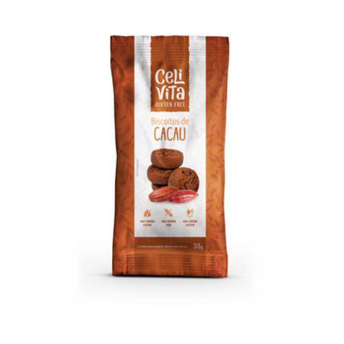 Biscoitos Cacau 30g - Celivita