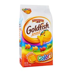 Biscoitos Colors de Cheddar Goldfish 187g