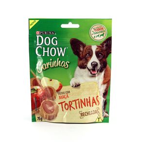 Biscoitos Dog Chow Carinhos Tortinhas Maçã - 75g