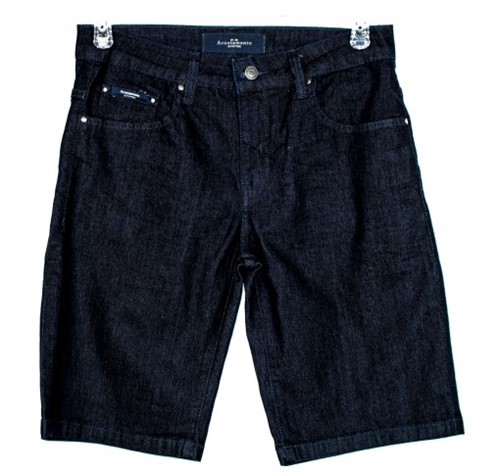 Bizz Store - Bermuda Jeans Masculina Acostamento Escura 68116031