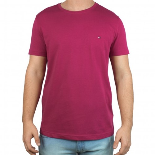 Bizz Store - Camiseta Masculina Tommy Hilfiger Gola Redonda