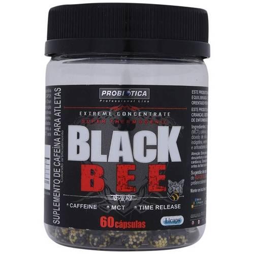 Black Bee 60 Capsulas - Probiótica