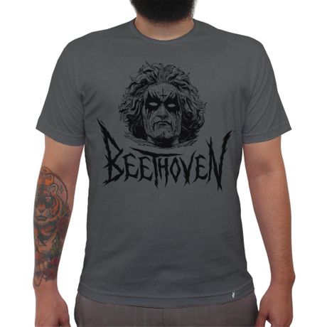 Black Beethoven - Camiseta Clássica Premium Masculina