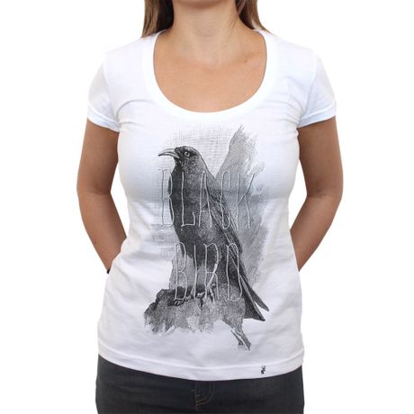 Black Bird - Camiseta Clássica Feminina