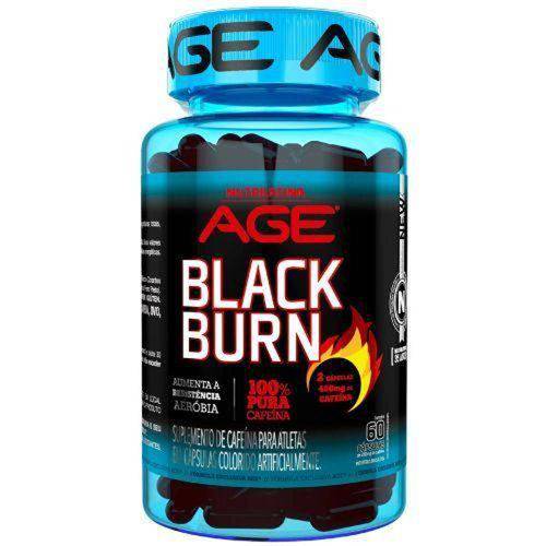 Black Burn Age - 60 Cápsulas - Nutrilatina