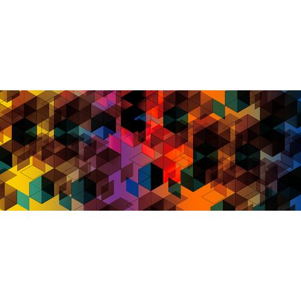 Blended Cube 23 - 67,5 X 27 Cm - Papel Fotográfico Fosco