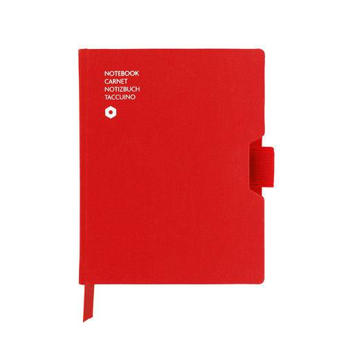 Bloco Anotação Caran D'Ache Notebook A6 096 Fls Vermelho 454.453