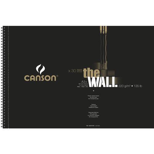 Bloco Artistico Canson The Wall 220g A3+ 030 Fls 60078799