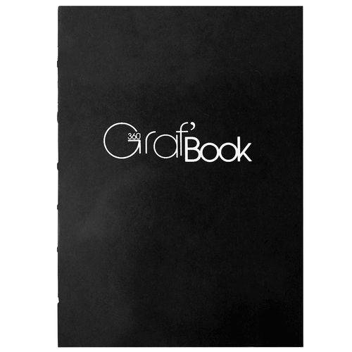 Bloco Artistico Clairefontaine Graf Book 360 100 G 010 X 014 Cm 100 Fls 975800