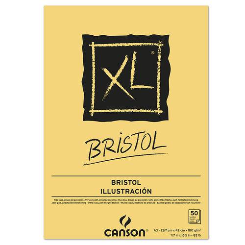 Bloco Bristol Canson XL 180 G A3 050 Fls 60039173