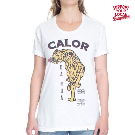 Bloco Calor da Rua - 2019 - Camiseta Basicona Unissex