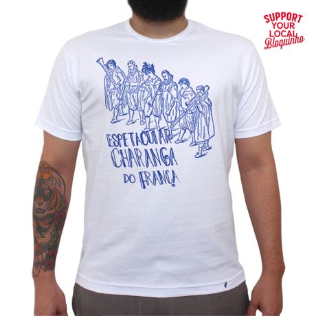 Bloco Charanga do França - 2019 - Camiseta Basicona Unissex
