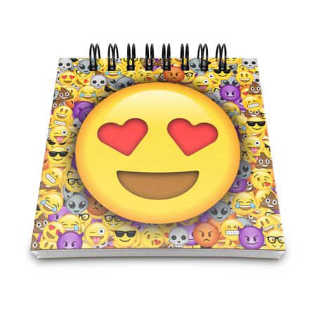 Bloco de Anotações Emoticon - Emoji Amor
