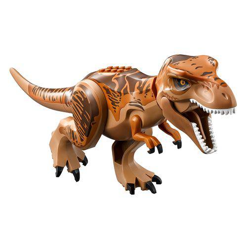 Bloco de Montar Dinossauros Jurassic World Park Minifigures T-Rex Tiranossauro Rex Compatível LEGO