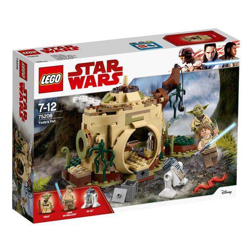 Bloco de Montar LEGO a Cabana de Yoda 75208