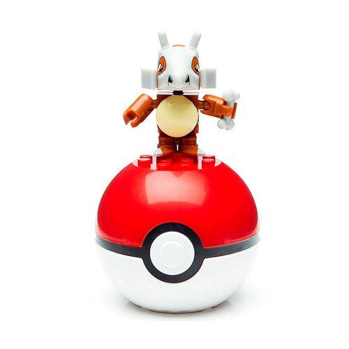 Bloco de Montar - Mega Construx - Pokémon - Pokebola - Cubone - Mattel