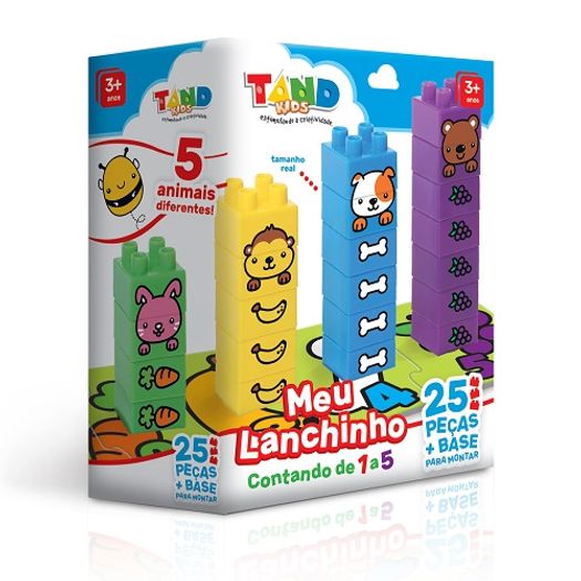 Bloco de Montar Tand Kids Meu Lanchinho 2417 Toyster