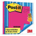 Bloco de Recado Post-it Pop Up Refil R330 76x76 Rosa