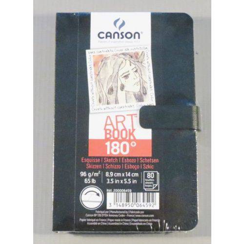 Bloco Desenho Canson Artbook 180 A6 96gr - 80fls