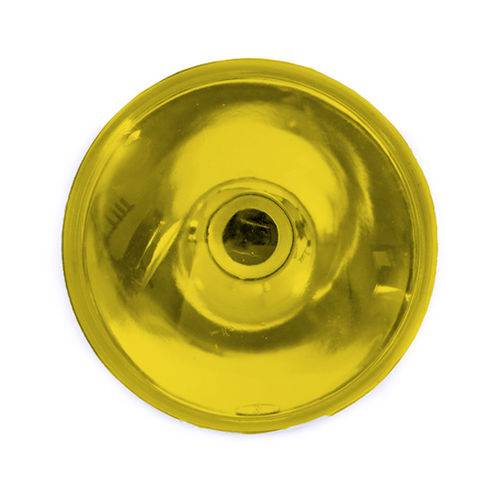 Bloco Farol Universal Lente Lisa com Vigia Amarelo 180mm