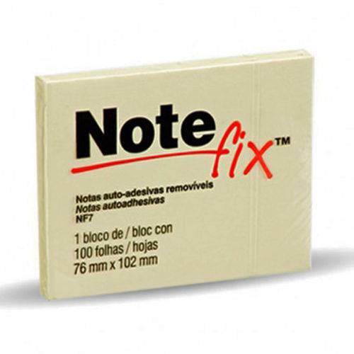 Bloco Note Fix 76x102 Amarelo 100 Folhas - 3m