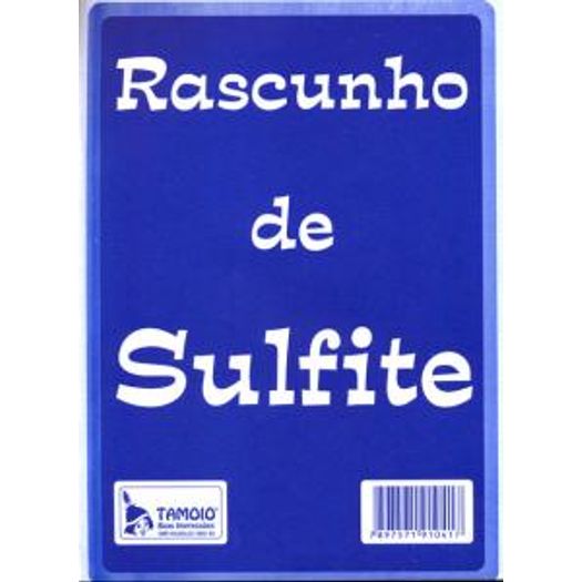 Bloco Rascunho Sulfite 1/36 50fls 01040 Tamoio
