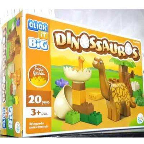 Blocos de Montar Click It Dinossauros Sertic