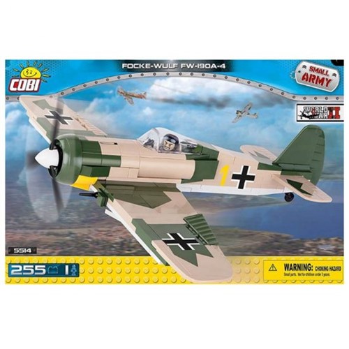 Blocos de Montar Focke-Wulf FW-190A-4 - Cobi - Minimundi.com.br