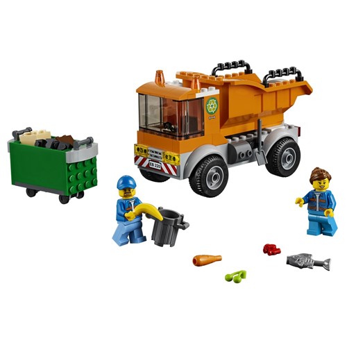 Blocos de Montar - Lego City -Caminhao de Lixo