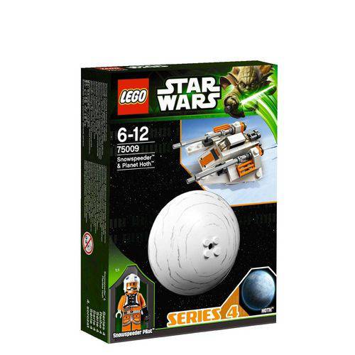 Blocos de Montar Lego Star Wars - Snowspeeder e Hoth 75009