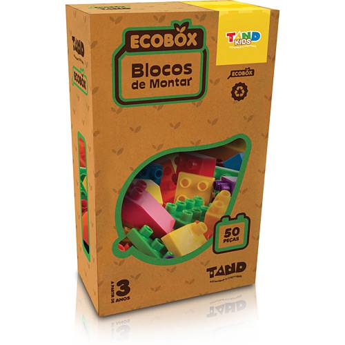 Blocos de Montar Tand Kids - Ecobox - Toyster
