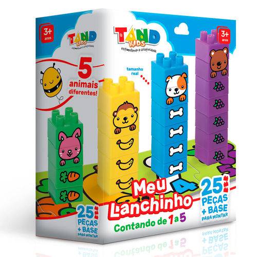 Blocos de Montar - Tand Kids - Meu Lanchinho - Toyster