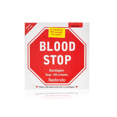 Blood Stop Adesiva 500 Unidades