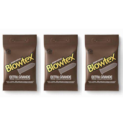 Blowtex Preservativo Premium Extra Grande C/3 (kit C/03)