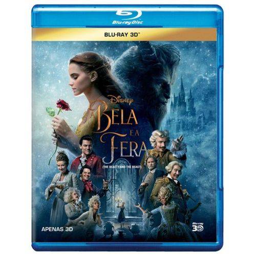 Blu-Ray a Bela e a Fera - 3D (2017)