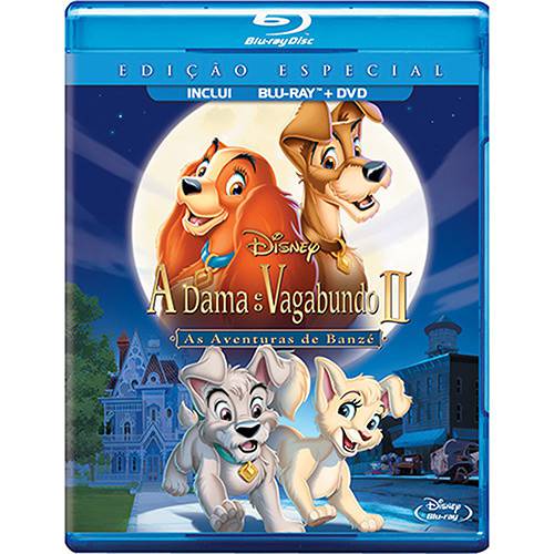 Blu-ray a Dama e o Vagabundo II - Ed. Especial (Blu-ray + DVD)