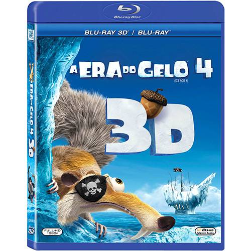 Blu-ray - a Era do Gelo 4 (Blu-ray 3D)